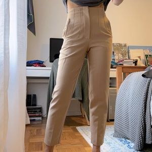 Zara High Waister Trouser Pants